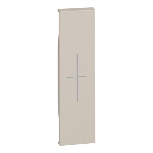 Lightable cover, 1 module - STOP symbol for item K4652M2, K4652M3 and K4672M2S.