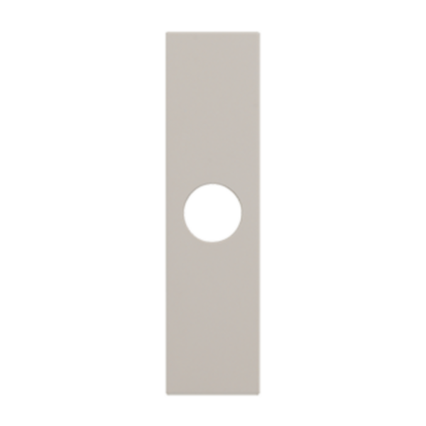 Covers for TV sockets and blanking module with output