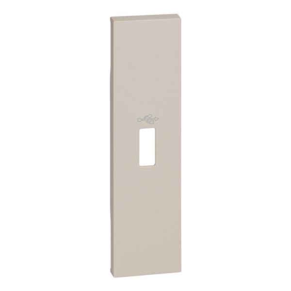 Covers for 1-module USB connectors. For item K4285P
