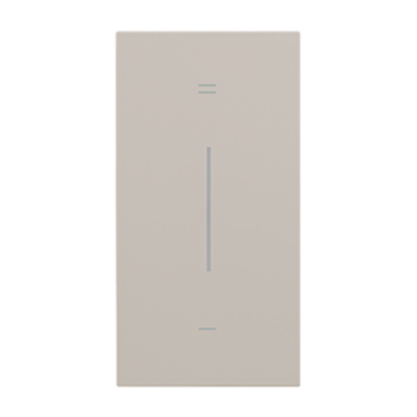 Lightable cover, 2 modules - + and - symbol. For devices item K4672M2L and item K4652M2. Sand.