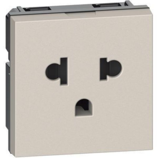 Thai standard 2 P+E 16 A 127/250 VA universal duplex socket