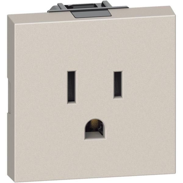 American standard 2 P+E 15 A 127/250 Vac socket