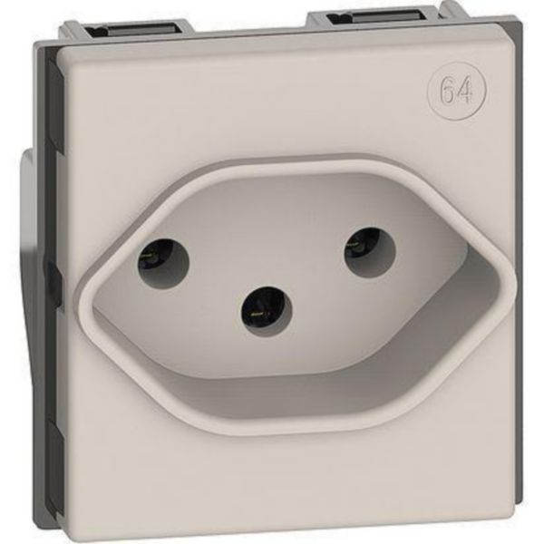 Swiss standard socket 2 P+E 10 A 250 Vac