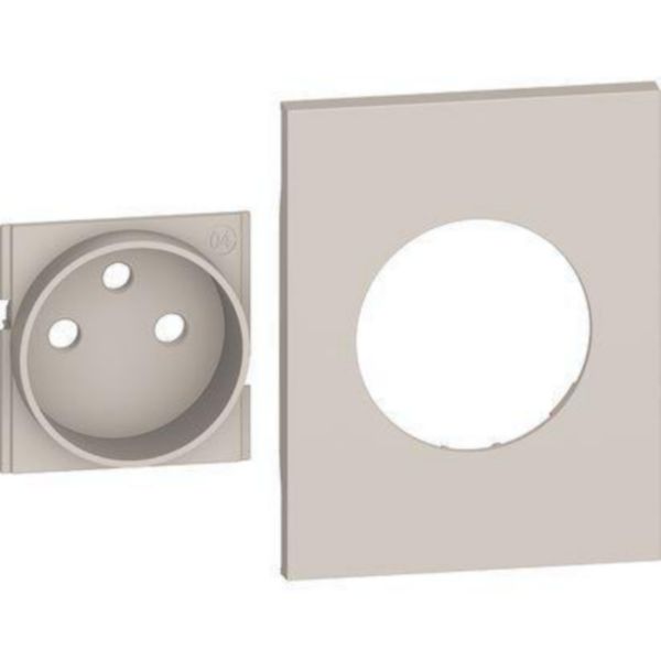 Cover + traditional top for French-Belgium standard socket item K4142A