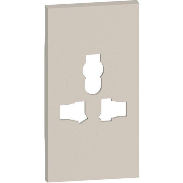 Cover for multistandard socket item K4139