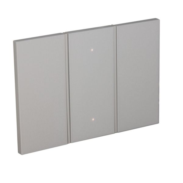 Touch digital control to manage Light ON/OFF functions - 1 module. Sand