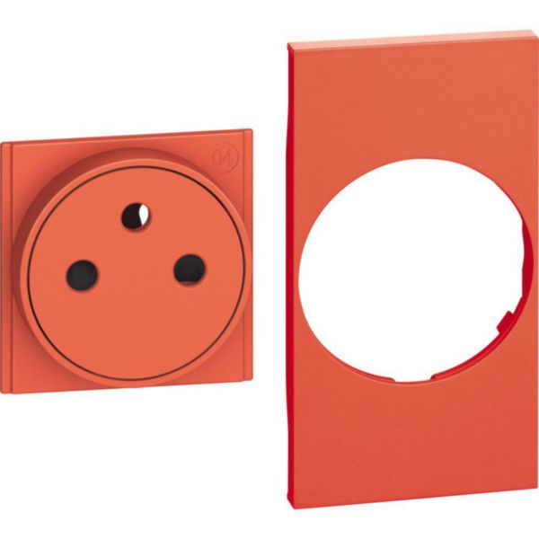 Cover + top for French-Belgium standard socket item K4142A