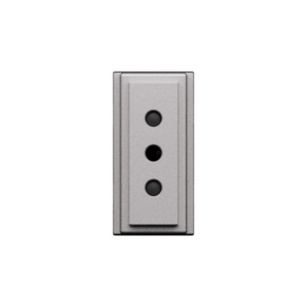 Italian standard sockets. 2 P+E 10 A , 250 VA socket