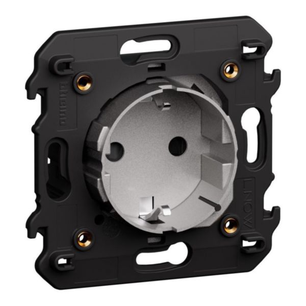 Connected socket. 2P+E 16 A 250 Va.c. German standard connected socket. 
