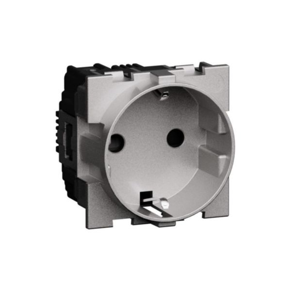 German standard socket 2 P+E 16 A 250 VA socket with earth side contacts