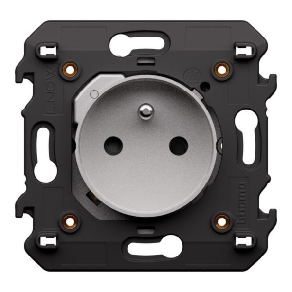 Connected socket. 2P+E 16 A 250 Va.c.  French/belgian standard