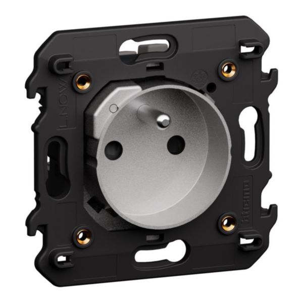Connected socket. 2P+E 16 A 250 Va.c.  French/belgian standard