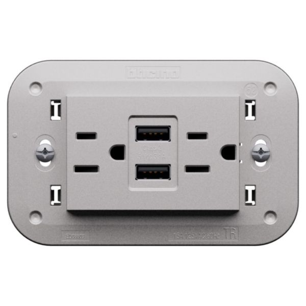 American standard 2 P+E 15 A - 127/250 Va.c. 