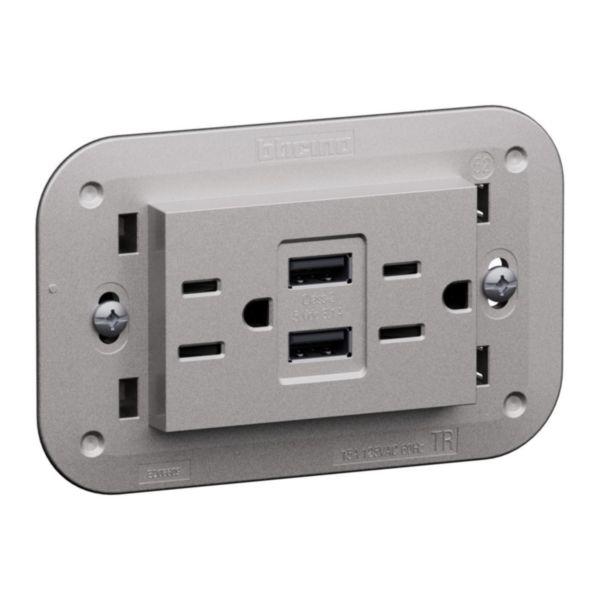 American standard 2 P+E 15 A - 127/250 Va.c. 