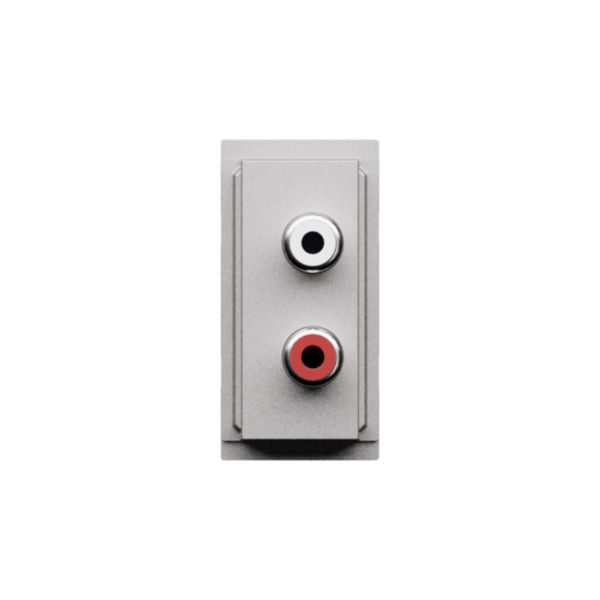 Audio Connector - double RCA module 