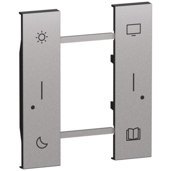 Cover 1+1M 4 scenarios day/night/TV/read steel