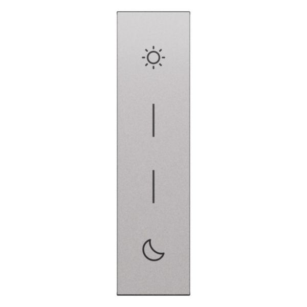 Cover with symbols for multifunction controls.