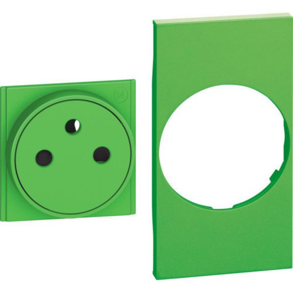 Cover + top for French-Belgium standard socket item K4142A