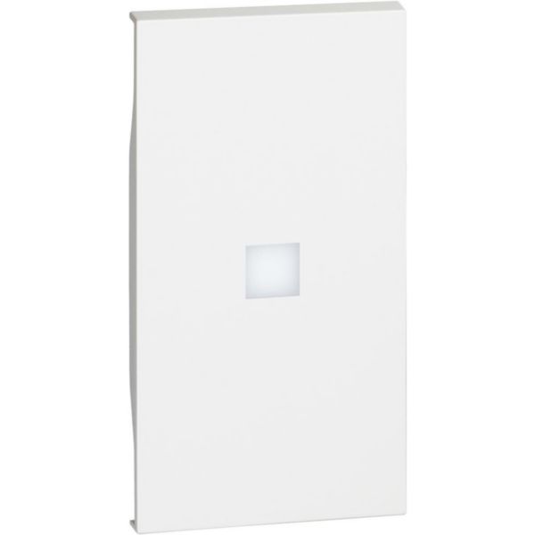 Lightable cover, 2 modules - high brightness. For devices item K4672M2L and item K4652M2. White
