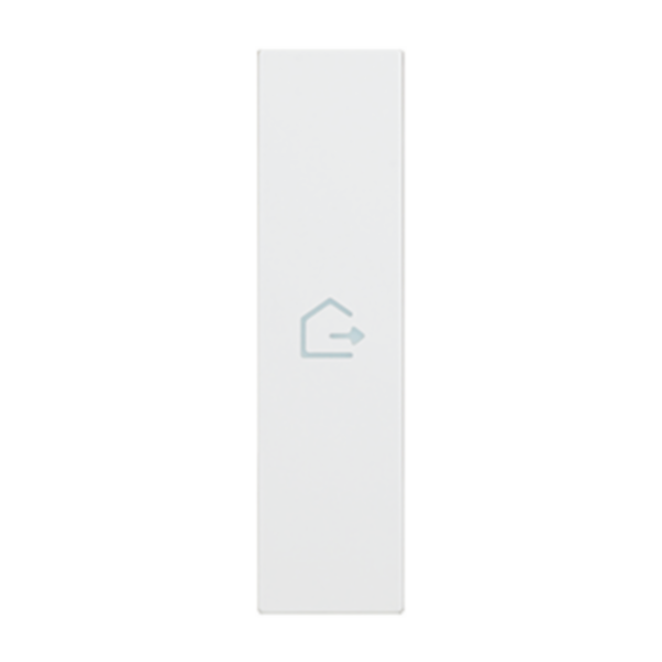 Lightable cover, 1 module - GOING OUT symbol. For devices item K4672M2L, K4652M2 and K4652M3.White