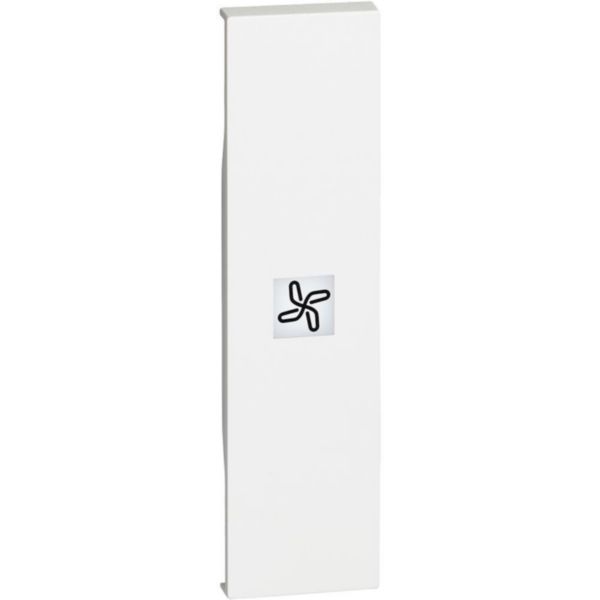 Lightable cover with fan symbol