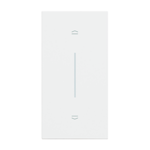 Lightable cover, 2 modules - UP/DOWN symbol. For devices item K4672M2S and K4652M2. White