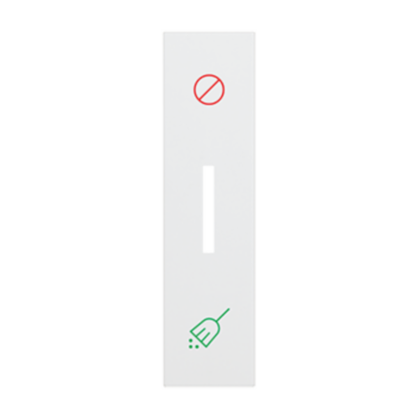 Lightable cover for HOTEL control item K4027H