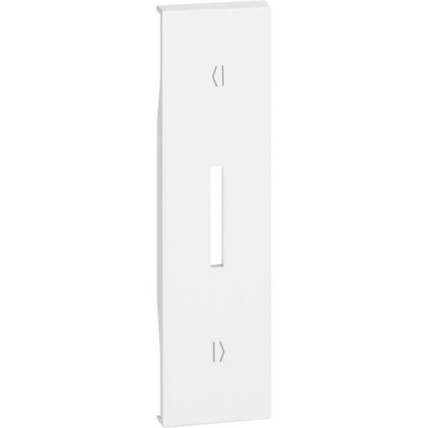 Covers for shutter control item K4027 for plates in vertical position