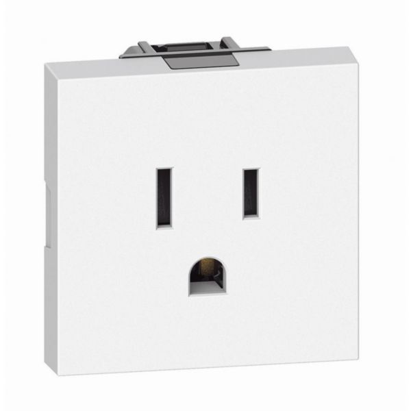 American standard 2 P+E 15 A 127/250 Vac socket