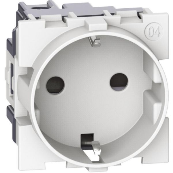 German standard socket 2 P+E 16 A 250 V