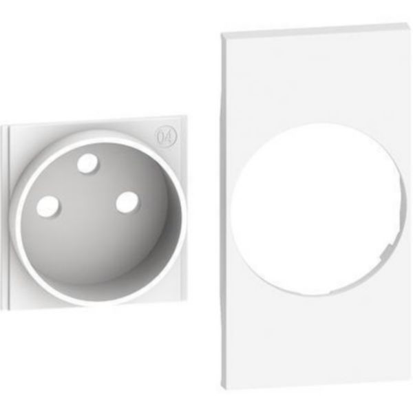 Cover + traditional top for French-Belgium standard socket