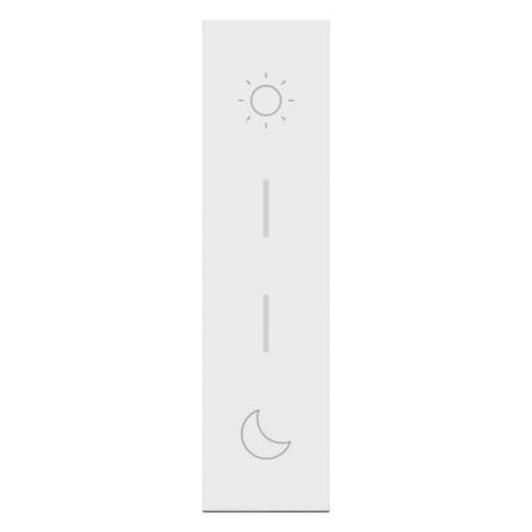 Cover with symbols for multifunction controls.
