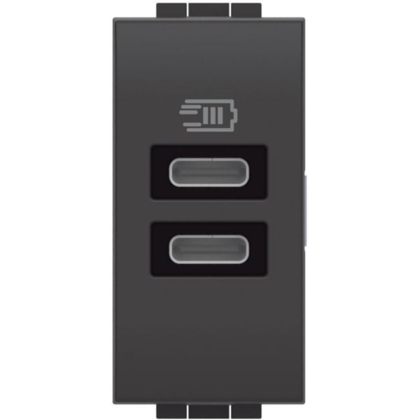 7 Vdc type C USB charger for 1 device up to 3A or 2 devices up to 1.5A