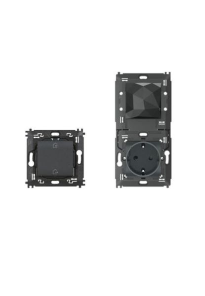 Gateway with  2P+E 16 A 250 Vac German standard socket to create a connected installation