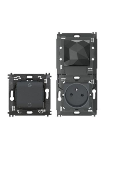 Gateway with  2P+E 16 A 250 Vac French/Belgian standard socket to create a connected installation