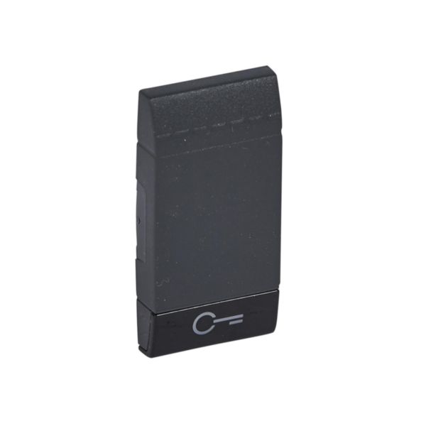 Key cover with illuminated lens - symbol key