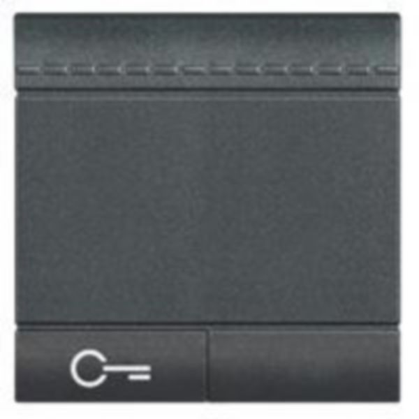Key cover with illuminated lens - symbol key