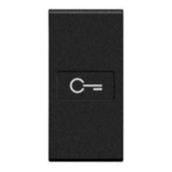 Key cover with illuminated lens - symbol key