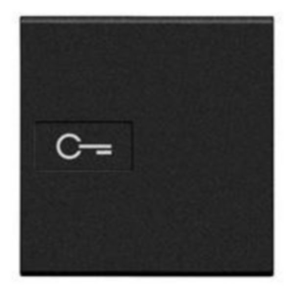 Key cover with illuminated lens - symbol key