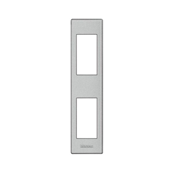 Plate for installation on rails - 2 modules - complete with support