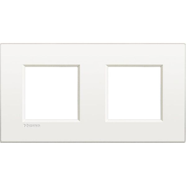 AIR cover plate 2x2P 71mm Pure white