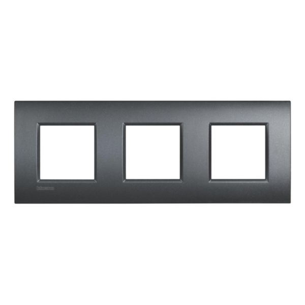 AIR cover plate 2x3P 71mm Anthracite