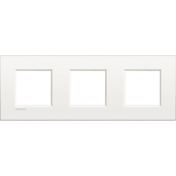AIR cover plate 2x3P 71mm Pure white