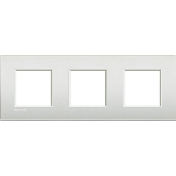 AIR cover plate 2x3P 71mm Pearl white