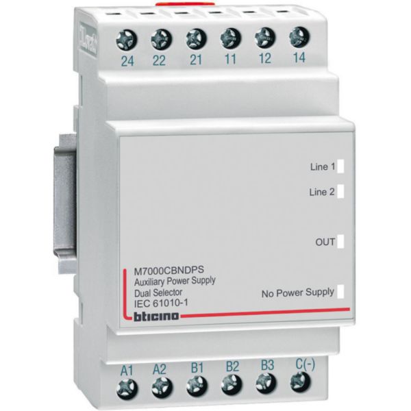 Double auxiliary power supply module