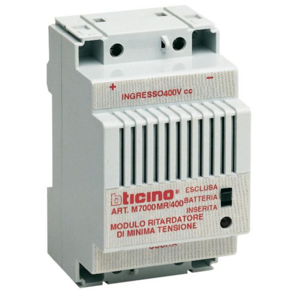 Time delay module for undervoltage releases items M4MEV, M5MEV - Vn= 230Vac