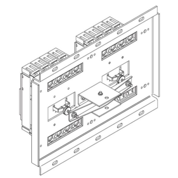 Mechanical interlock for M160-250E in plug-in and draw-out versions