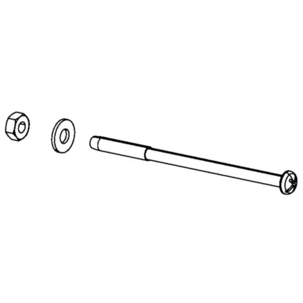 Battery kit with 4 fixing screws on plate, for M1 160 and M2 250