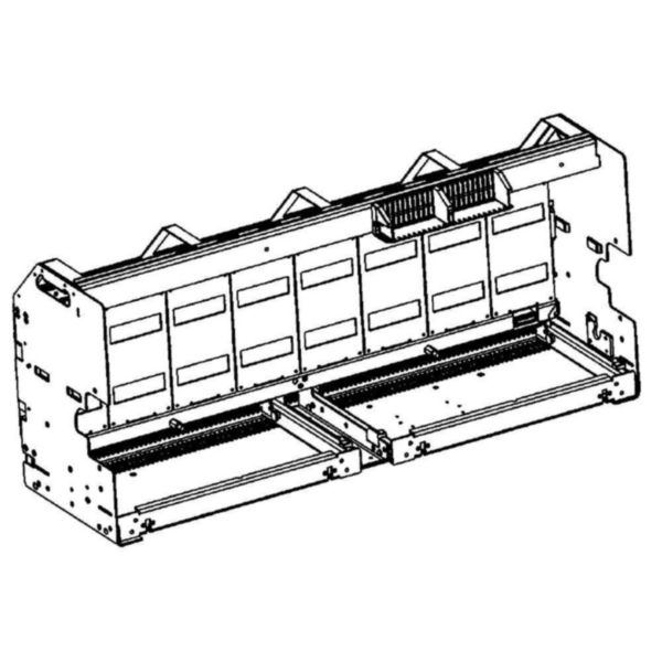 Draw-out base for circuit breakers 4P from 5000 to 6300A