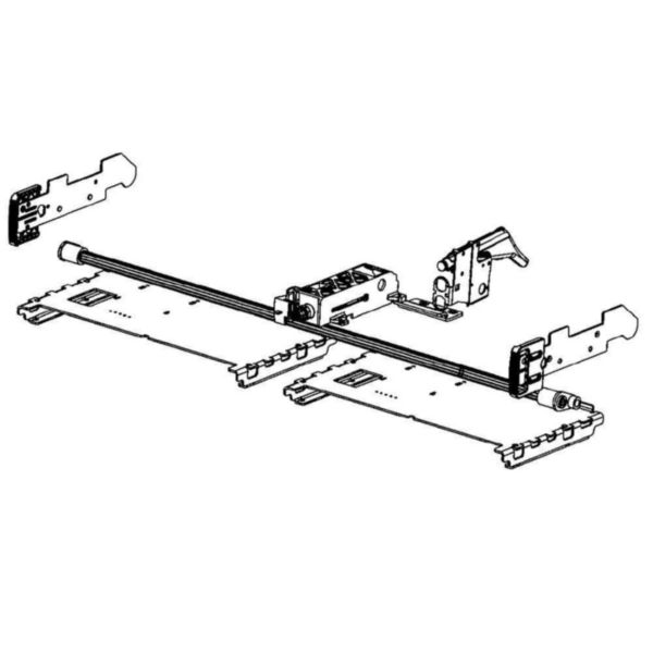 Kit to transform fixed circuit breakers in draw-out version - 4P from 5000 to 6300A
